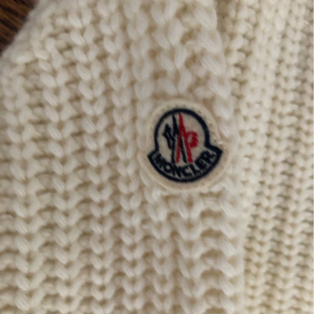 Moncler - Rib Wool Sweater Size Large - Picture 4 of 10